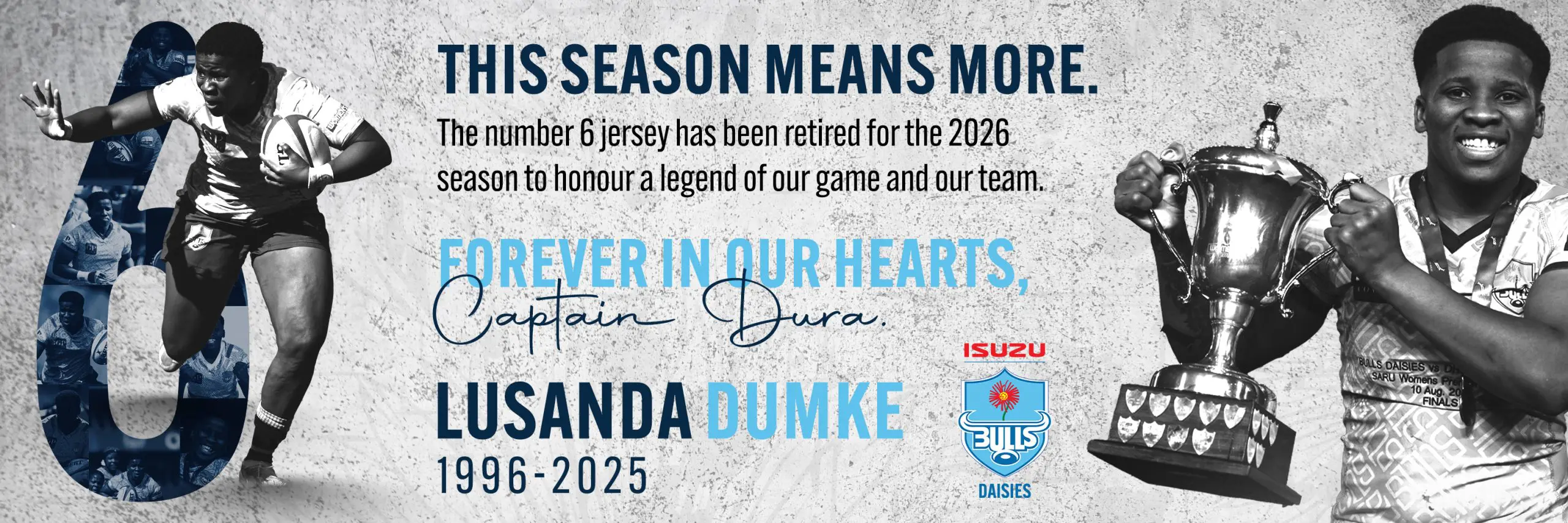 ISUZU BULLS DAISIES HONOUR LATE CAPTAIN DUMKE
