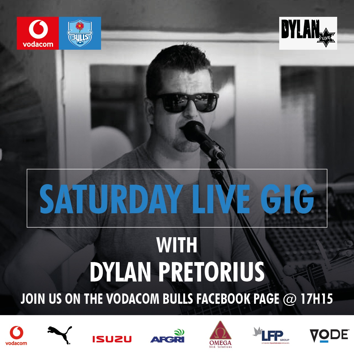 Vodacom Bulls Facebook Live concert