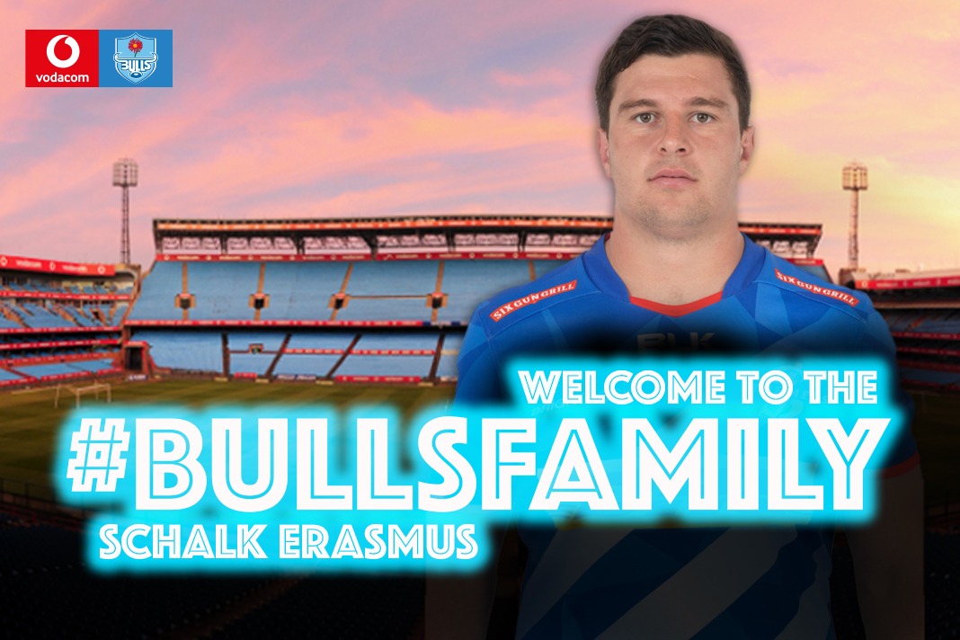 Schalk Erasmus joins #BullsFamily