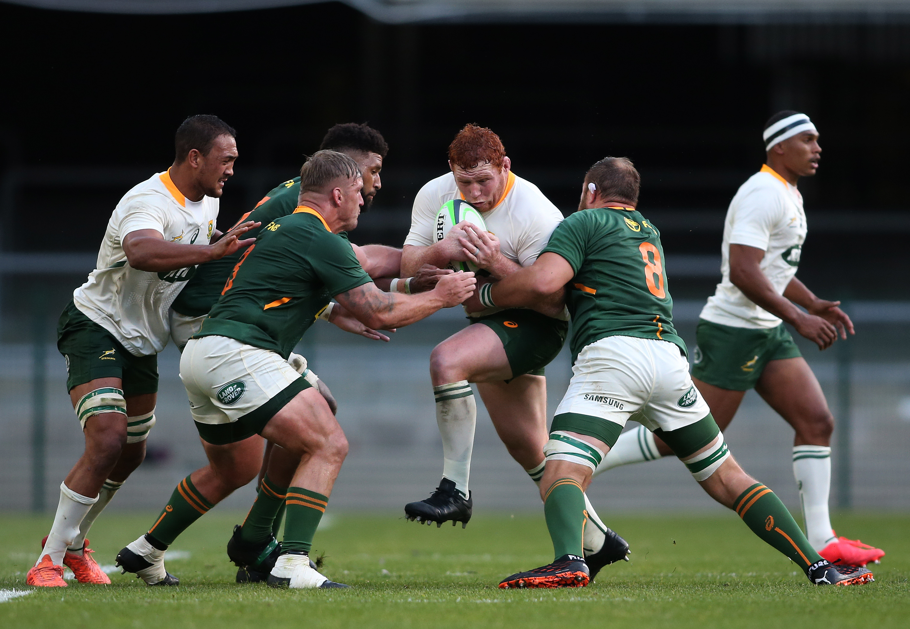 Kolisi spearheads Springbok Green to victory over Gold