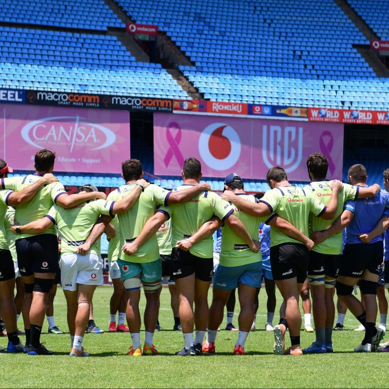 Vodacom Bulls team hurdle