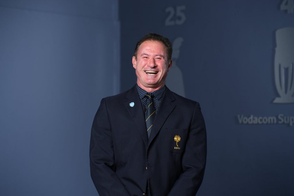 Willem Strauss smiling