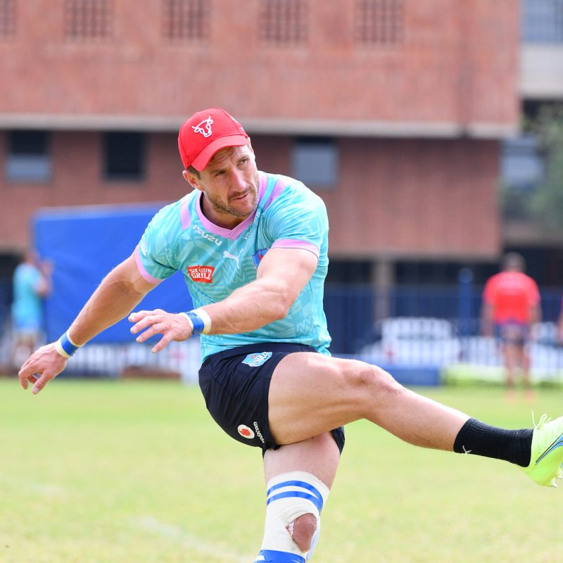 Johan Goosen at training