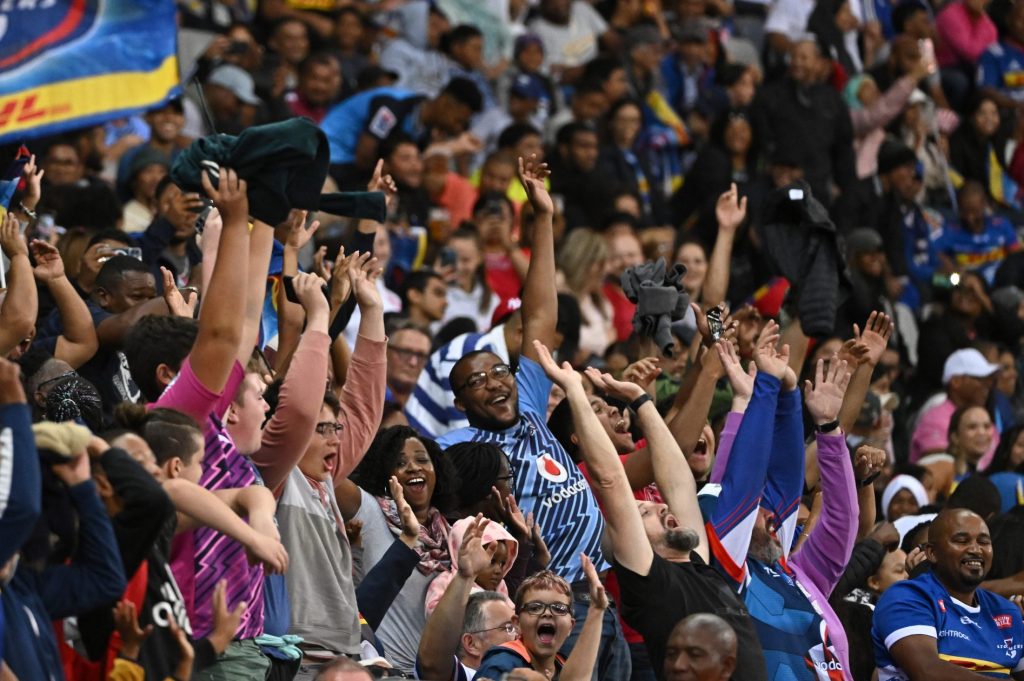DHL Stormers and Vodacom Bulls fans