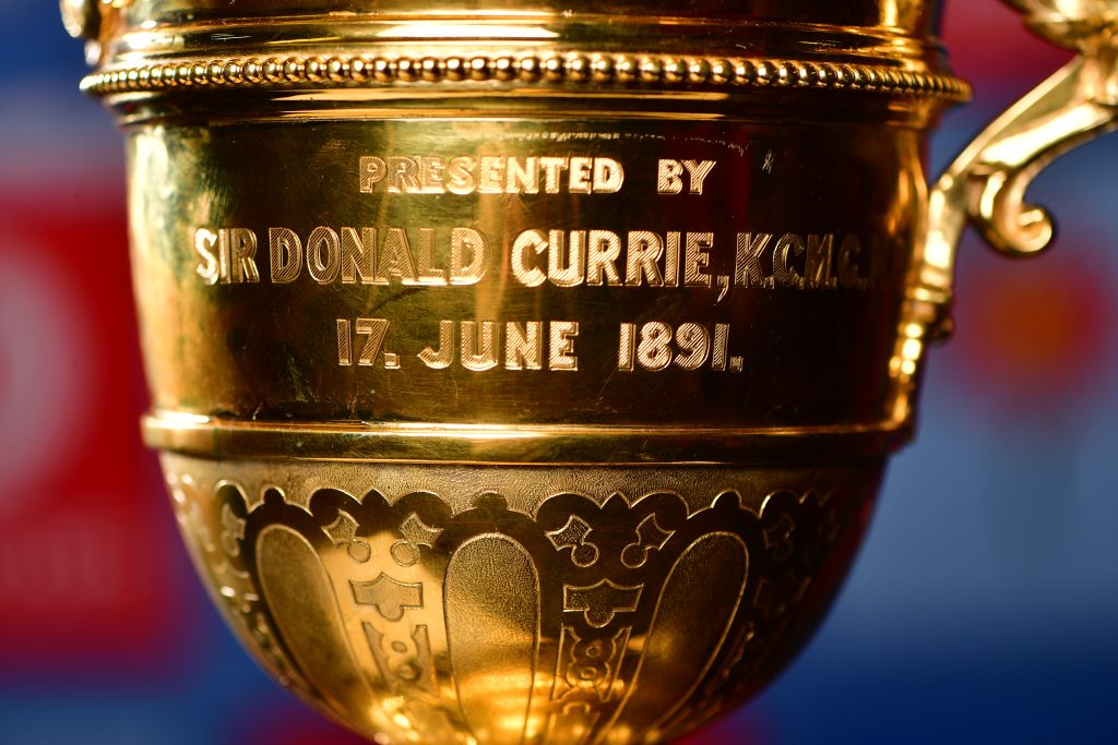 Currie Cup trophy close up