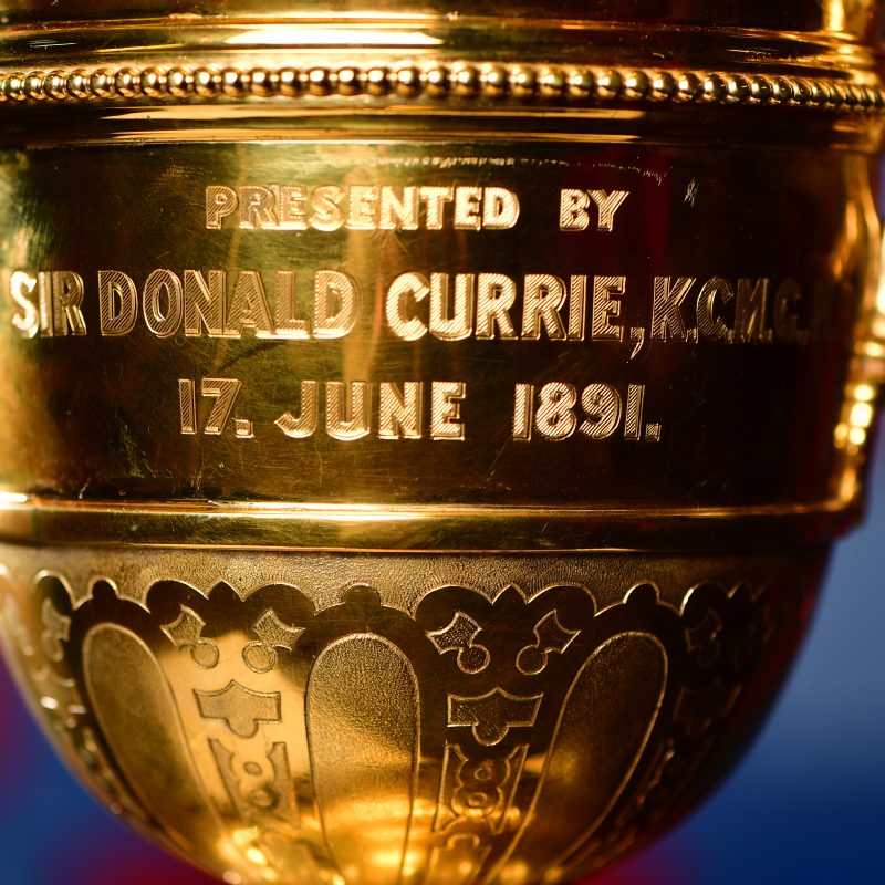 Currie Cup trophy close up