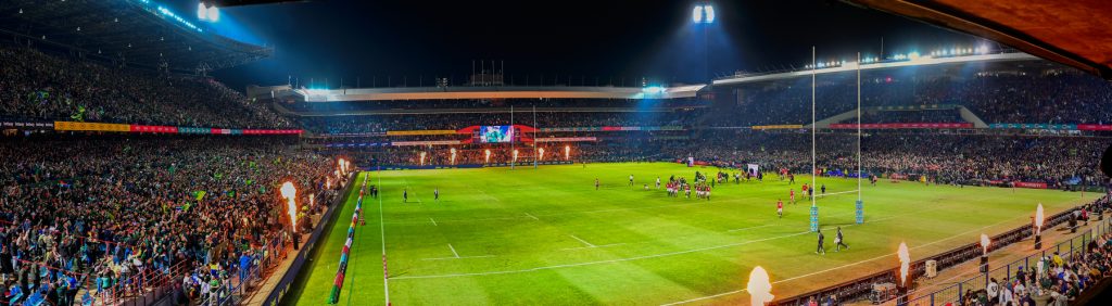 South Africa take on Wales during the 2022 Castle Lager incoming Series at Loftus Versfeld Stadium.