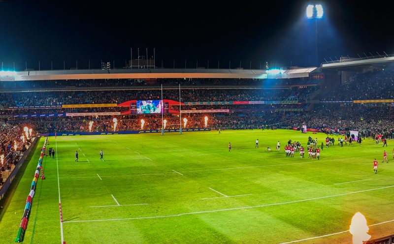 South Africa take on Wales during the 2022 Castle Lager incoming Series at Loftus Versfeld Stadium.