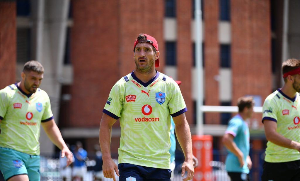 Johan Goosen back at training with the Vodacom Bulls (c) Vodacom Bulls/Johan Rynners