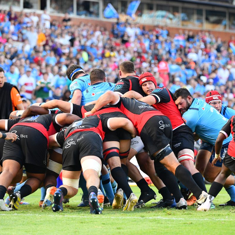 Vodacom Bulls and Emirates Lions duel it out during the 2022/23 Vodacom United Rugby Championship (c) Vodacom Bulls/Johan Rynners
