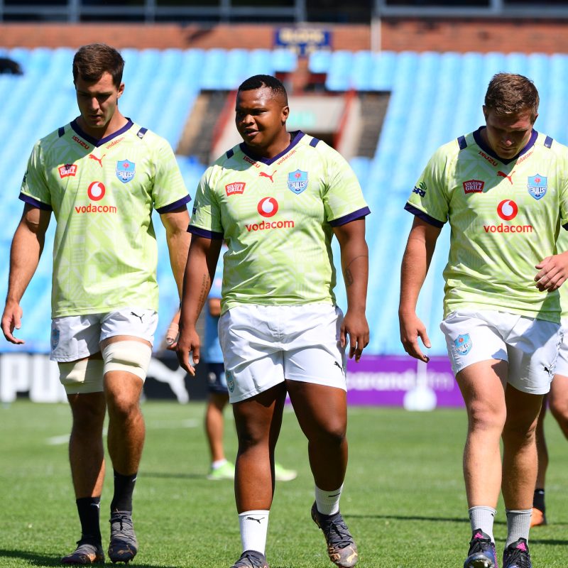 Vodacom Bulls players walk back to the tunnel after training (c) Vodacom Bulls/Johan Rynners