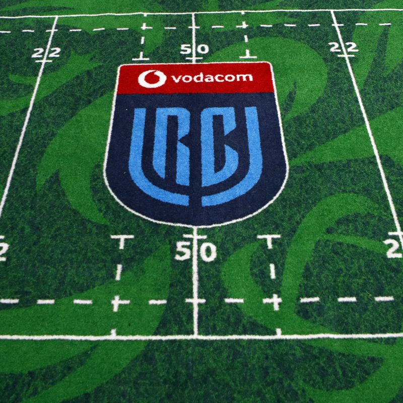 Vodacom United Rugby Championship coin toss mat (c) Vodacom Bulls/URC