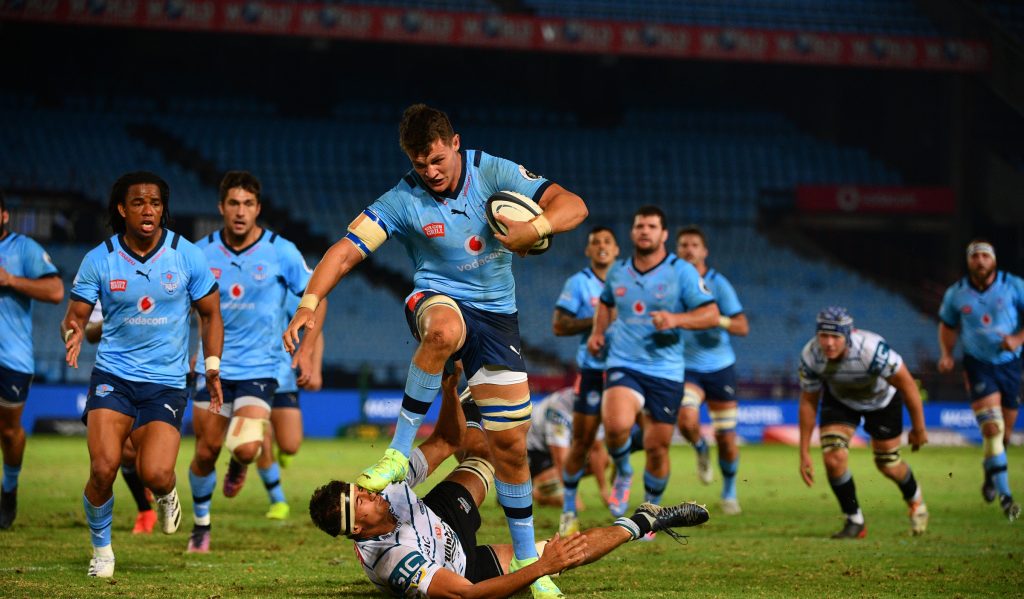 Elrigh Louw of the Vodacom Bulls during the Currie Cup match against the Windhoek Draught Griquas at Loftus Versfeld (c) Vodacom Bulls/Johan Rynners