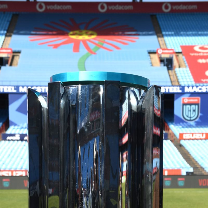 Vodacom United Rugby Championship trophy at Loftus Versfeld Stadium (c) SuperSport