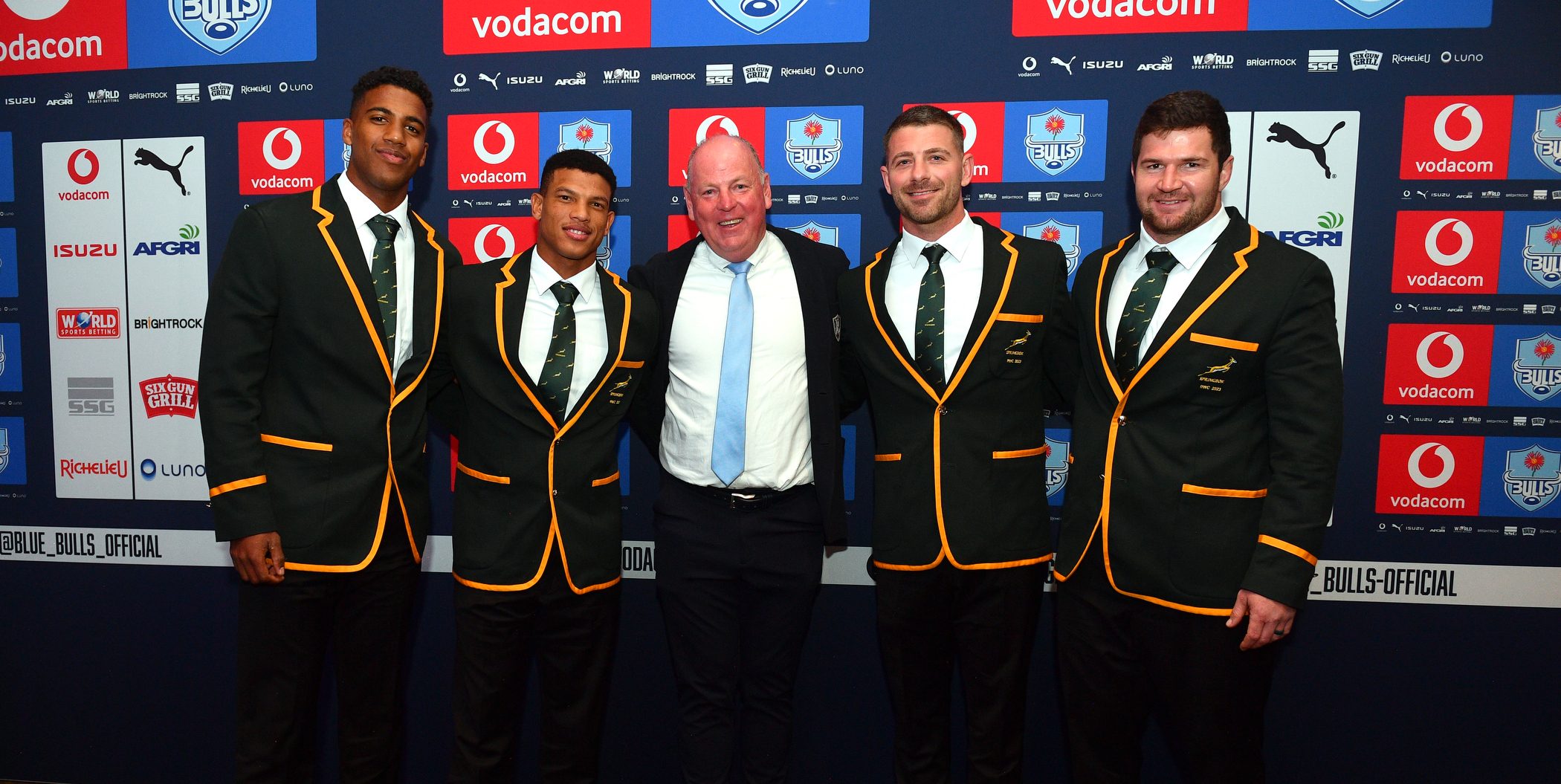Arendse, le Roux, Moodie and van Staden named in Springbok RWC Squad