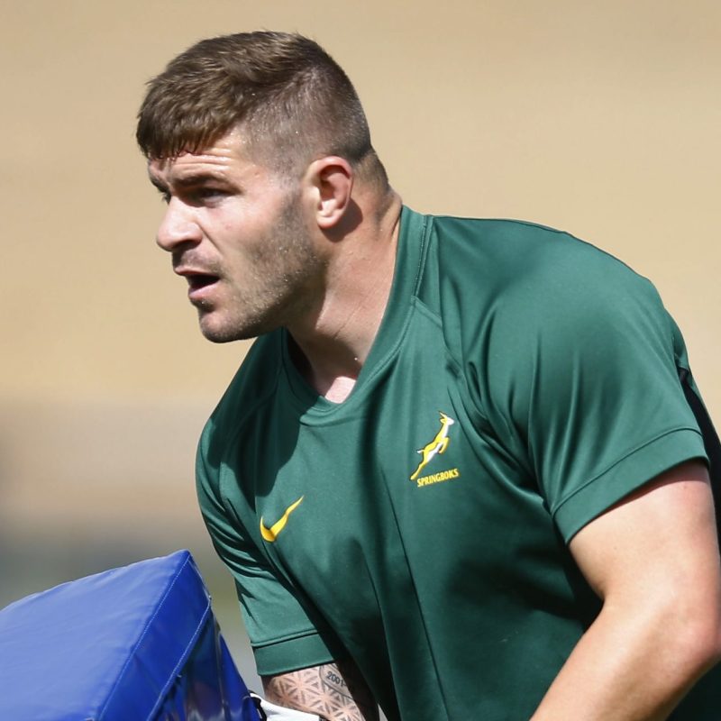 Malcolm Marx during a Springboks training session in Cardiff (c) EPCR via Getty Images)